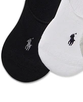 Polo Ralph Lauren Men's 3-Pk. Sneaker Liner Socks