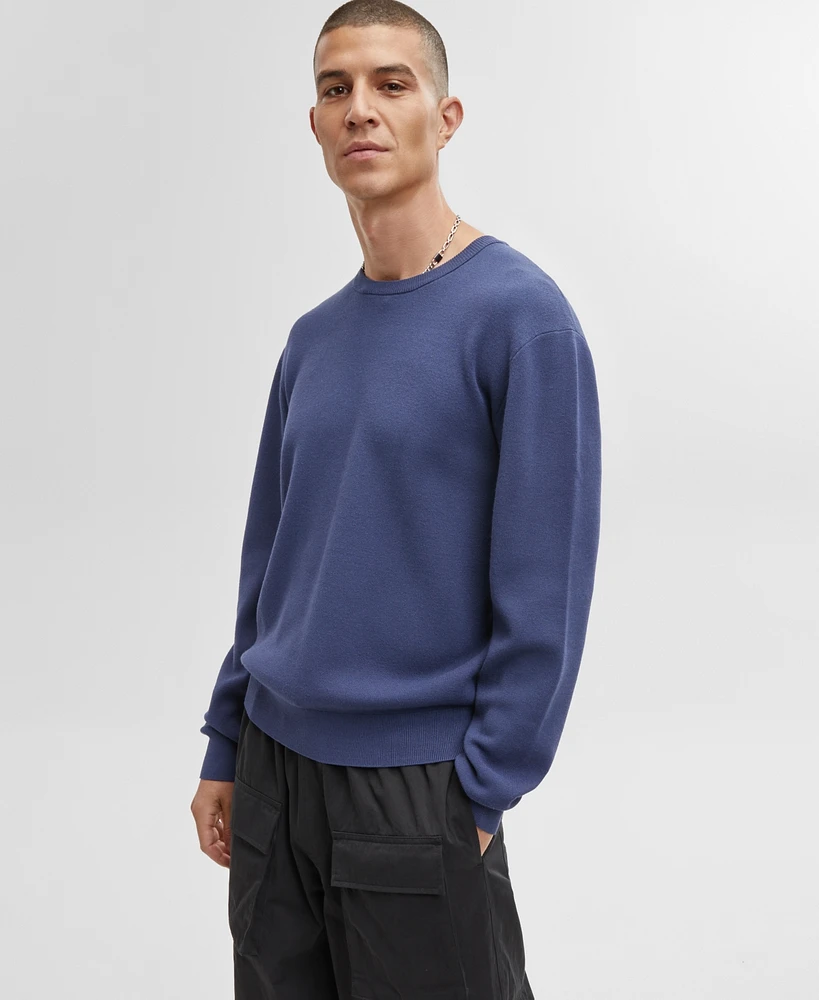 Mode of One Men's Regular-Fit Crewneck Sweater, Created for Macy's