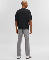 Mode of One Men's Relaxed-Fit Short-Sleeve Crewneck Sweater, Created for Macy's