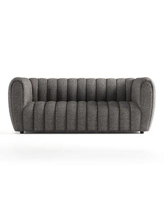 Lysander 82" Boucle Fabric Boho Sofa