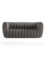 Lysander 82" Boucle Fabric Boho Sofa