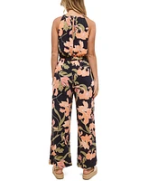 John Paul Richard Women's Printed Matte Jersey Jumpsuit