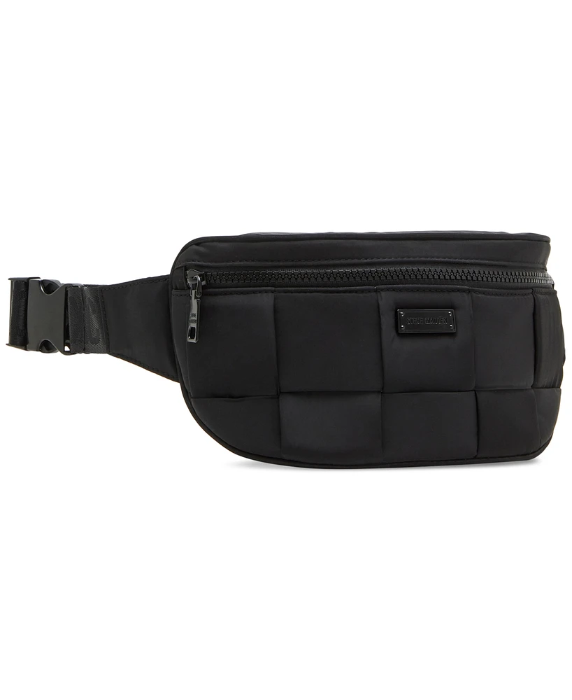Steve Madden Women's Oversized Woven Belt Bag