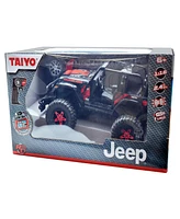 Toy Shock Jeep Black Wrangler Rubicon 2 Door Rc Car