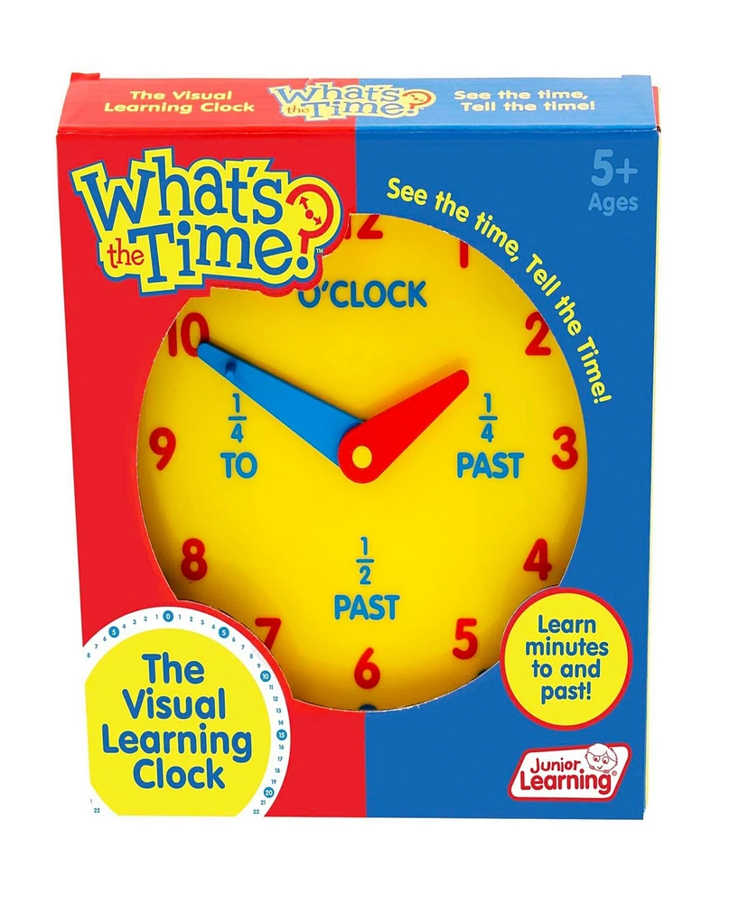 Junior Learning What's the Time Geared Learning Clock