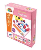 Junior Learning Mathcubes - Fractions Activity Set