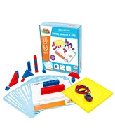 Junior Learning Mathcubes - Shape, Length Area Activity Set