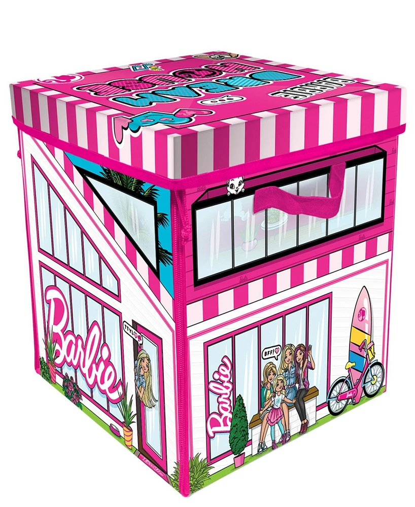 Tara Toy ZipBin Barbie Dreamhouse Toy Box