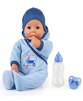 Bayer Design Hello Baby Blue Boat Boy Doll