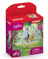 Schleich Bayala Eyela Riding On Golden Unicorn Playset