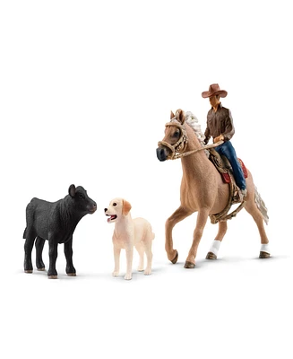 Schleich Farm World Western Riding Adventures Playset