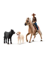 Schleich Farm World Western Riding Adventures Playset