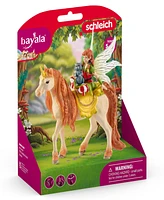 Schleich Bayala Fairy Marween Doll With Glitter Unicorn Playset