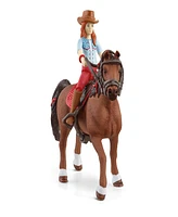 Schleich Horse Club Hannah Cayenne Figurine Playset