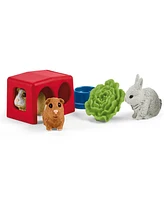 Schleich Farm World Rabbit Guinea Pig Hutch Playset