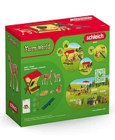 Schleich Farm World Feeding The Forest Animals Playset