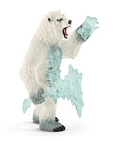 Schleich Eldrador Creatures Blizzard Bear With Weapon Action Figure