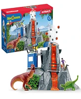 Schleich Dinosaurs Volcano Expedition Base Camp Playset