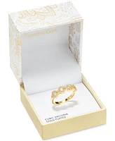 I.n.c. International Concepts Gold-Tone Cubic Zirconia Twist Ring, Created for Macy's