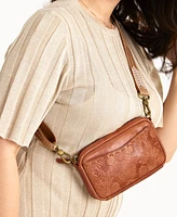 Women's Cora Leather Mini Phone Crossbody