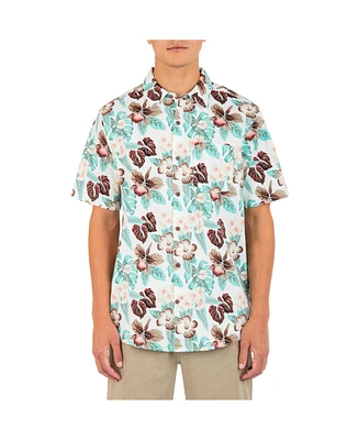 Hurley Men's One and Only Lido Stretch Short Sleeves Shirt