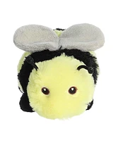 Aurora Small Eco Softies 8" Bumblebee Plush Toy Yellow 6"