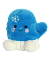 Aurora Mini Merry Mitten Palm Pals Festive Plush Toy Blue 5"