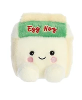 Aurora Mini Emery Eggnog Palm Pals Festive Plush Toy White 4"