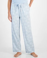 Charter Club Women's Printed Drawstring Pajama Pants, Created for Macy's