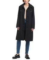 Kate Spade New York Women's Hooded Bibbed Raincoat