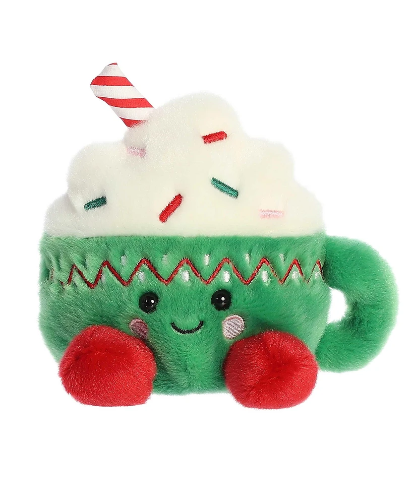 Aurora Mini Candace Hot Cocoa Palm Pals Festive Plush Toy Green 4.5"