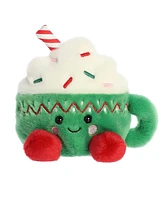 Aurora Mini Candace Hot Cocoa Palm Pals Festive Plush Toy Green 4.5"