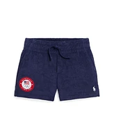 Polo Ralph Lauren Toddler and Little Boys Team Usa Terry Short