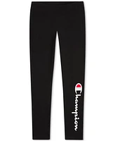 Champion Big Girls Logo Leggings