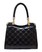 Bebe Dana Monogram Top Handle Crossbody Bag