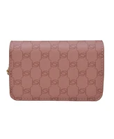 Bebe Serena Monogram Crossbody Bag