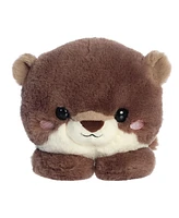 Aurora Small Oddie Otter Too Cute Playful Plush Toy Brown 9.5"