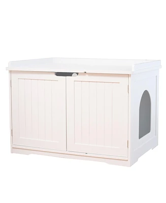 Streamdale Furniture Multi-functional pet furniture: litter box, pet cabinet, indoor kennel