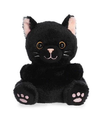 Aurora Mini Twilight Black Cat Palm Pals Adorable Plush Toy Black 4.5"