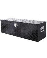 Streamdale Furniture Premium Aluminum Tool Box for Trucks, Trailers