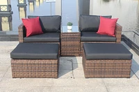 5-Piece Sectional Sofa Set Durable, Comfortable, Easy Assembly
