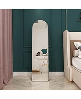 Streamdale Furniture Premium Full-Body Mirror with Space-Saving Aluminum Frame