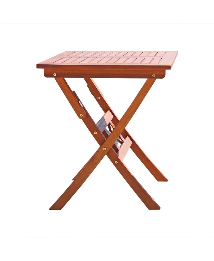 Simplie Fun Malibu Outdoor Folding Bistro Table