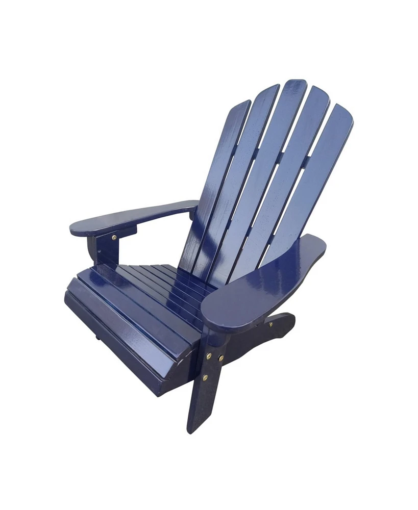 Simplie Fun Outdoor Or Indoor Wood Children Adirondack Chair