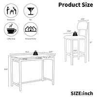 Durable & Cozy Dining Chair Set with Premium Cushions and Sturdy Steel Frame