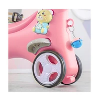 4-in-1 Rocking Horse Balance Bike, Ride-On, Rocking, and Balance Board