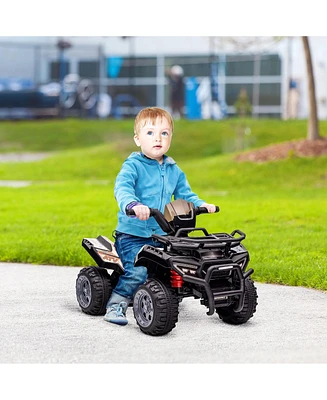 Simplie Fun Kids' Electric Atv Realistic Driving, Secure and Stable, Rechargeable Ride-On