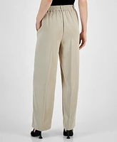 I.n.c. International Concepts Petite High-Rise Wide-Leg Pants, Created for Macy's