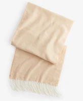 Style & Co Fringe Detail Herringbone Scarf, Created for Macy's