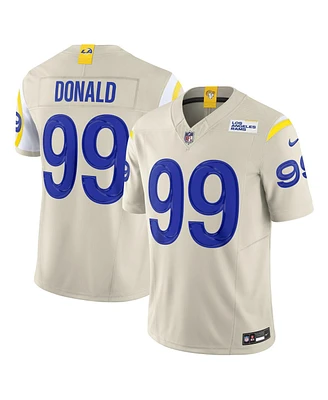 Nike Men's Aaron Donald Bone Los Angeles Rams Alternate Vapor F.u.s.e. Limited Jersey